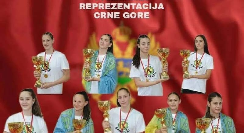 Devet igračica Trebjese na pripremama pionirske reprezentacije Crne Gore