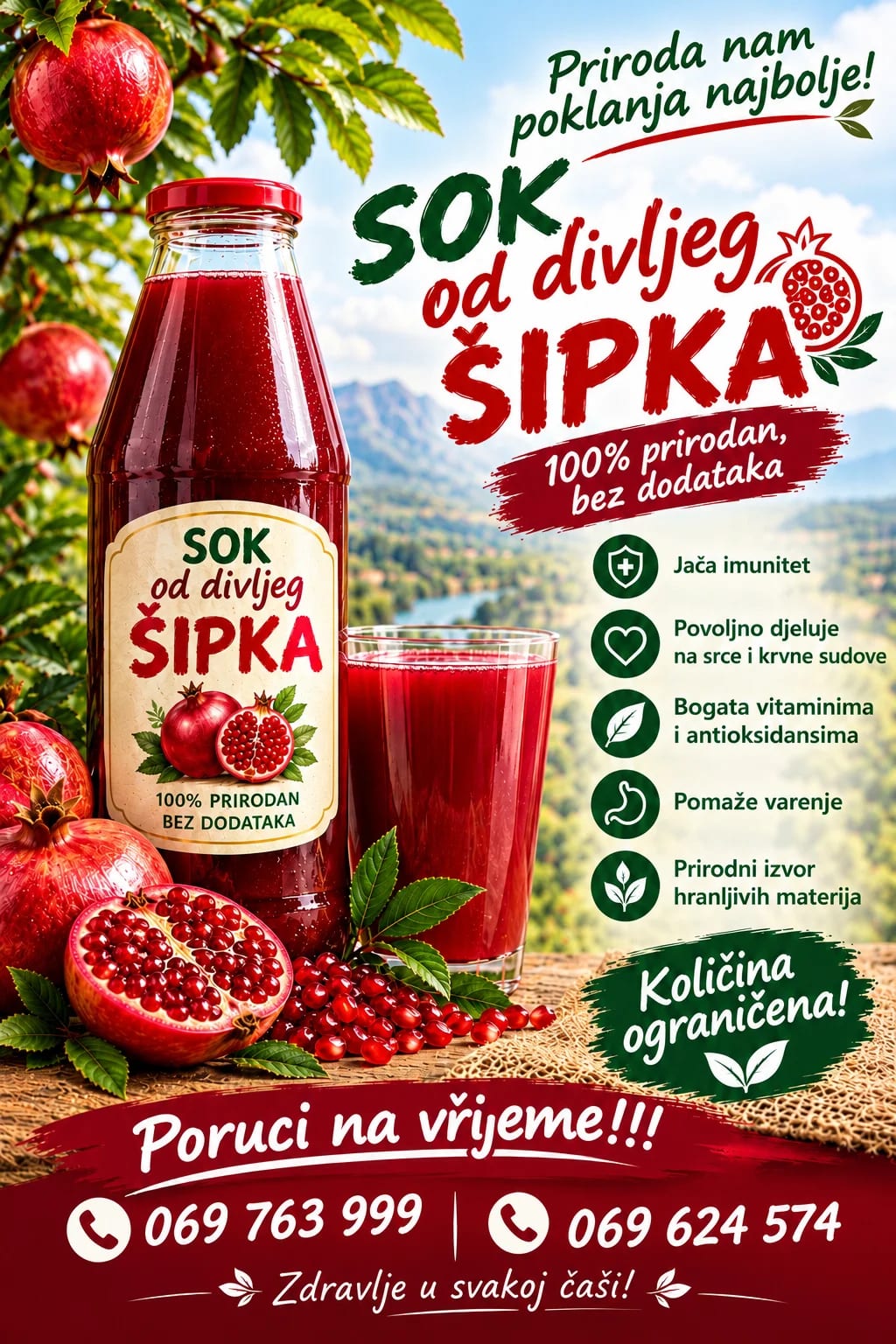 Sok od divljeg šipka