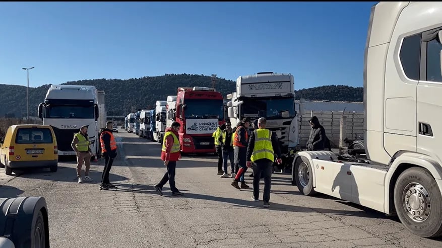 Danas blokada teretnog saobraćaja na graničnim prelazima