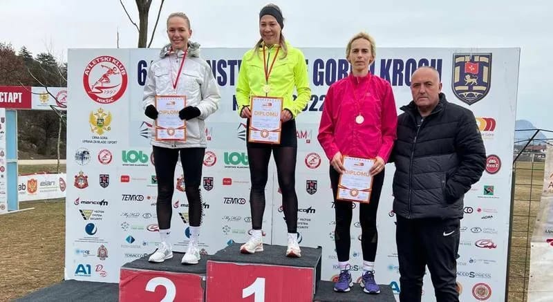 Najbrži Pejović i Dabović, najviše medalja za AK Nikšić