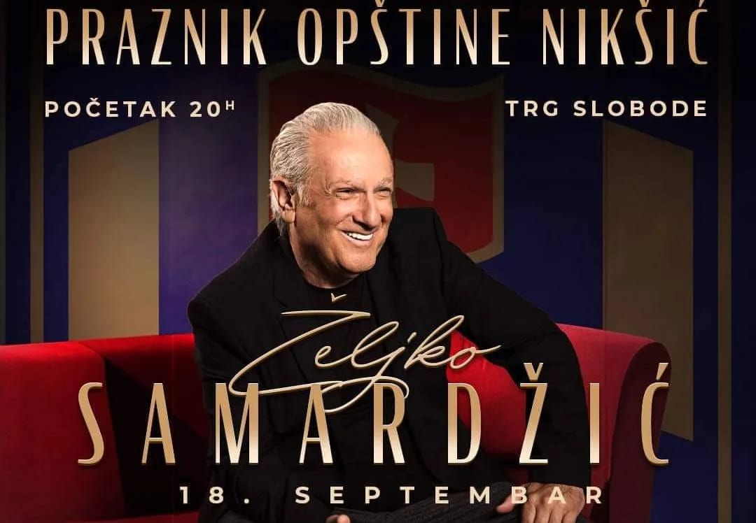 Večeras koncert Željka Samardžića
