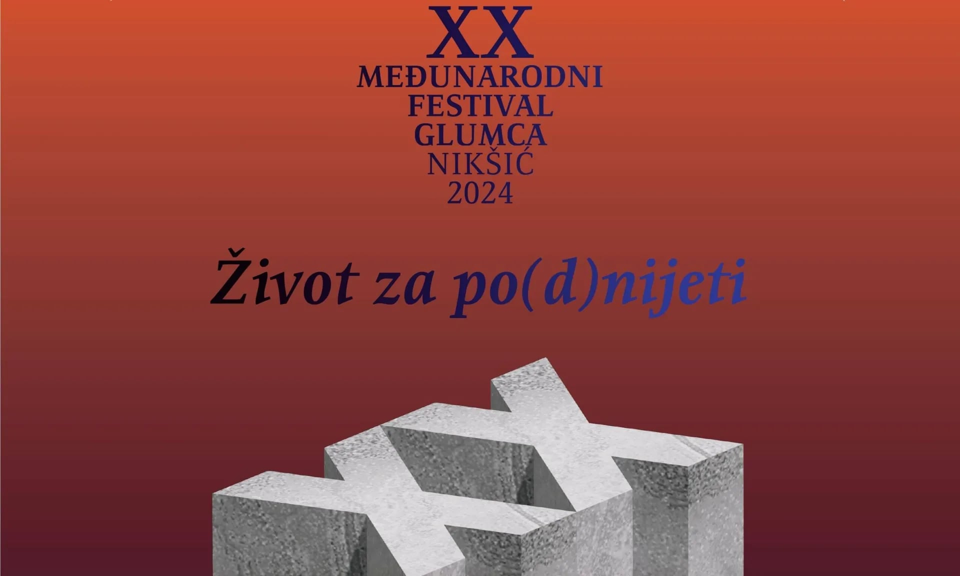 "Život za po(d)nijeti": Festival glumca od 4. do 9. novembra