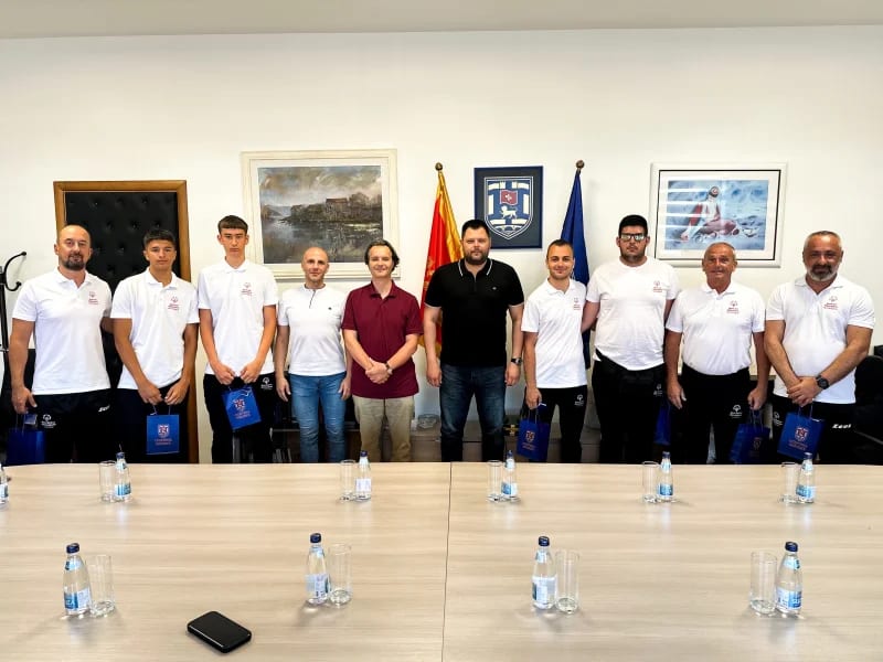 Kovačević ugostio šampione iz Treviza: Zlatna medalja za Specijalnu olimpijadu Nikšić
