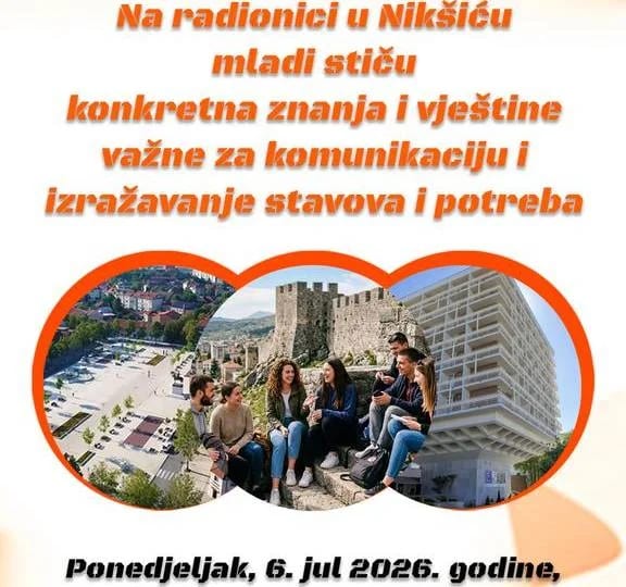 Mladi Nikšića predlažu šta grad treba da im ponudi