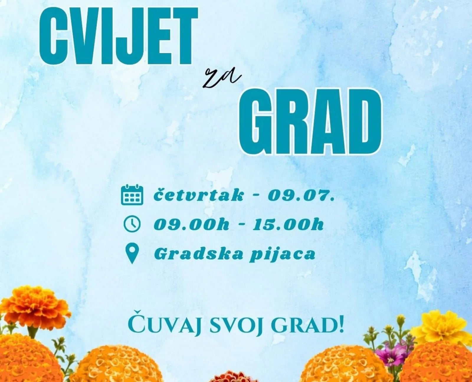 Komunalno Nikšić organizuje sjutra akciju “Cvijet za grad”