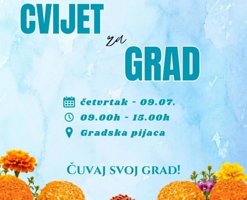 Komunalno Nikšić organizuje sjutra akciju “Cvijet za grad”