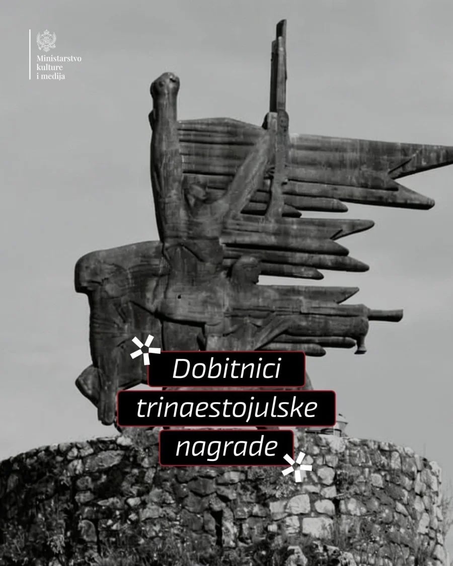 Tomović Šundić, Vuksanović, Dragićević i Vukčević dobitnici Trinaestojulske nagrade