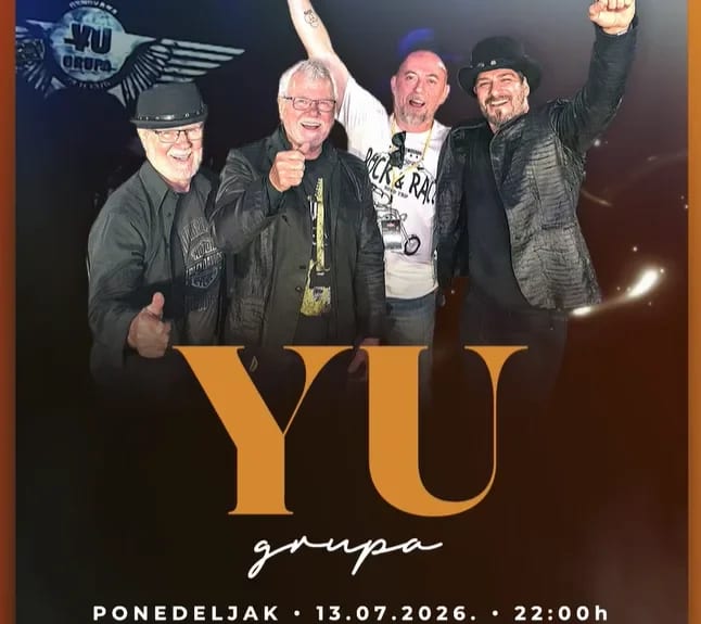 Crveno i Crno i YU grupa nastupaju večeras na Trgu slobode
