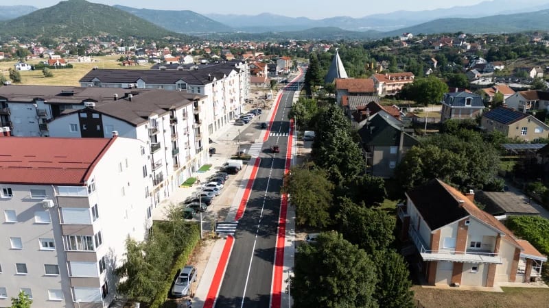 Završen dio Ulice Druge dalmatinske brigade, u rekonstrukciju uloženo preko 900.000 eura