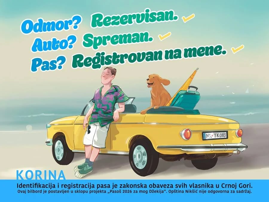 Korina: Besplatna registracija, vakcinacija i čipovanje za 400 pasa u Nikšiću