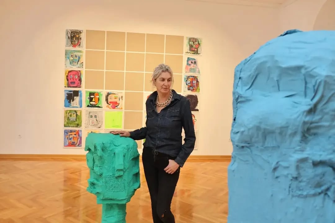 Izložba slika i skulptura Olivere Eraković