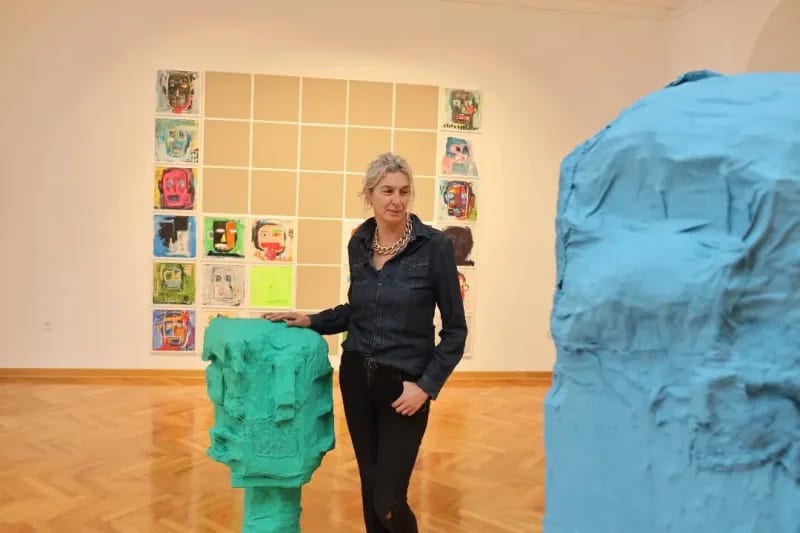 Izložba slika i skulptura Olivere Eraković