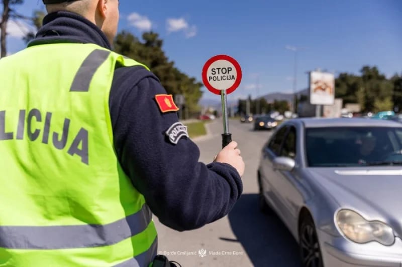 Osam vozača u Nikšiću lišeno slobode za vikend