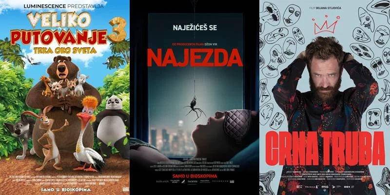 Novi repertoar bioskopa Cinema 213